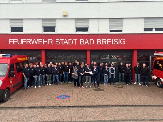 Ehrung der Freiwilligen Feuerwehren der Verbandsgemeinde Bad Breisig im Rahmen des Kameradschaftsabends 2023