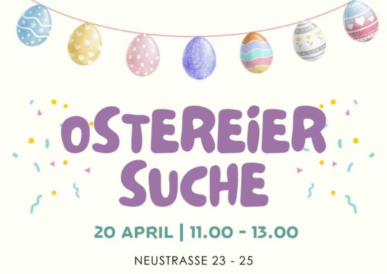Erste Ostereiersuche am Ostersonntag von 11.00 Uhr bis 13.00 Uhr in Waldorf
