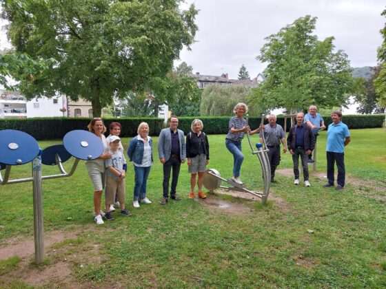 Turnverein Bad Breisig spendet Sportgeräte für den Bad Breisiger Kurpark