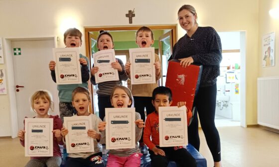 Gönnersdorfer Vorschulkinder werden zu Powerkids – DWS Kurs