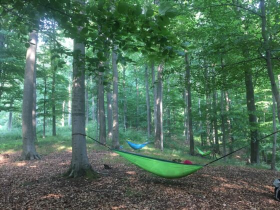 Waldbaden in Bad Breisig am 17. Mai