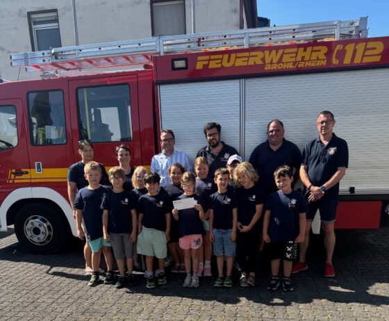10 Jahre Bambinifeuerwehr Brohl-Lützing – Nachwuchs feiert rundes Jubiläum