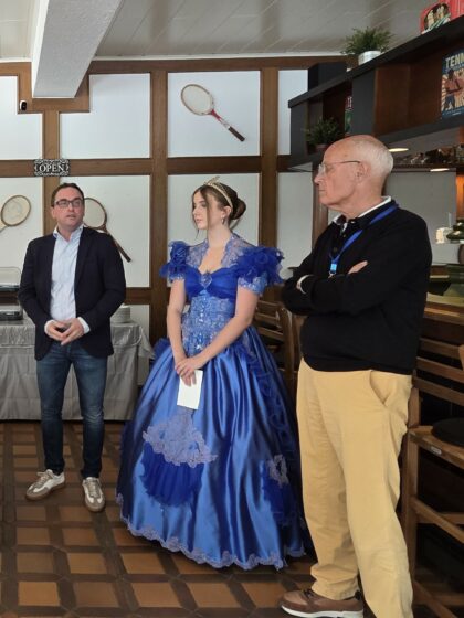 Städtischer Empfang zum 36. Seniorentennisturnier in Bad Breisig am 03. August 2025