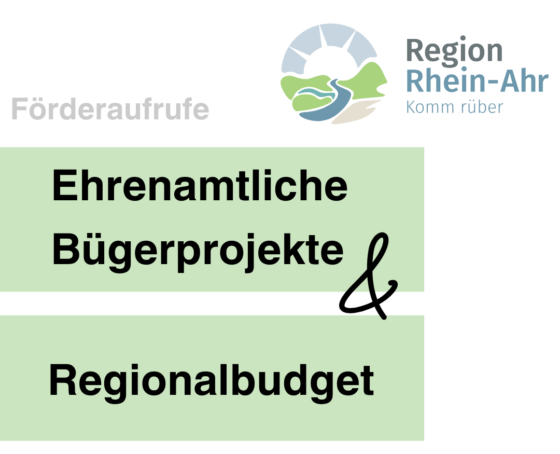 LAG Rhein-Ahr startet Förderaufruf für Ehrenamtliche Bürgerprojekte und Regionalbudget