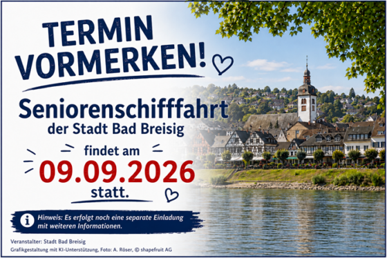 Seniorenschifffahrt der Stadt Bad Breisig