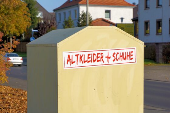 Neue Altkleidercontainer im Stadtgebiet Bad Breisig