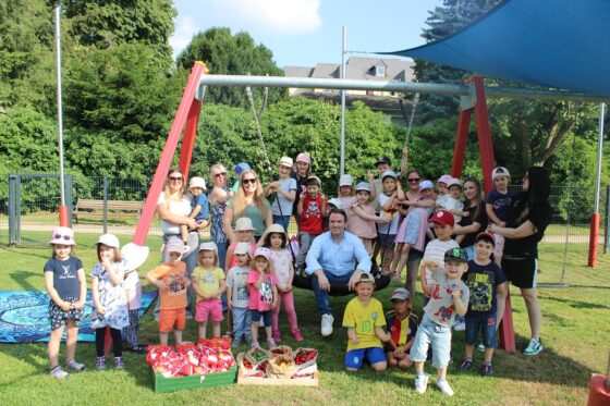 Gemeinsames Picknick anlässlich des 5-jährigen Bestehens der Kita Wunderwelt