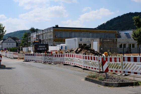 Bauarbeiten an der Lindenschule Bad Breisig schreiten planmäßig voran