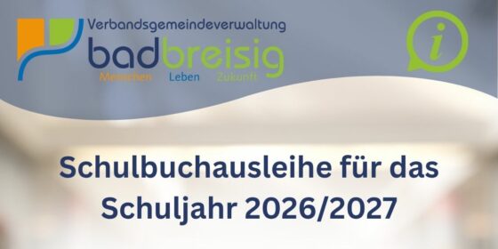 Schulbuchausleihe für das Schuljahr 2026/2027