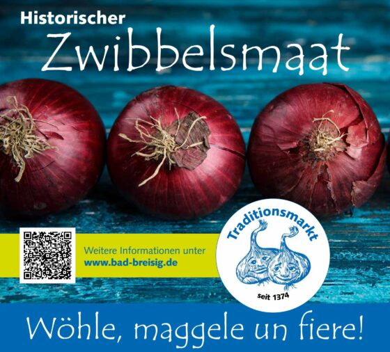 Zwiebelmarkt 2026: Vier Tage voller Tradition, Begegnung und guter Stimmung