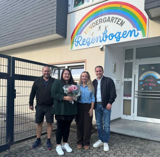 Erfolgreicher Ausbildungsabschluss und Verstärkung für die Kita Regenbogen