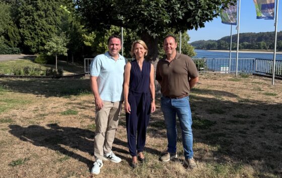 Biergarten im Kurpark der Quellenstadt Bad Breisig: Beteiligte ziehen Bilanz und blicken in die Zukunft