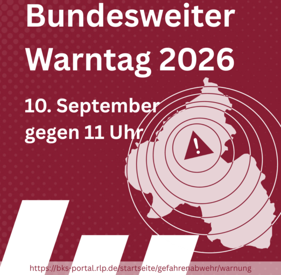 Bundesweiter Warntag am 10. September 2026